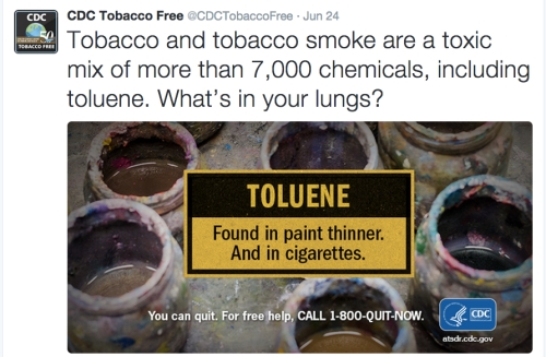 CDC lies about Toluene